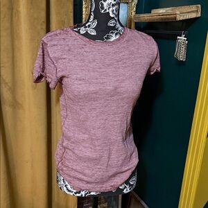 We The Free Mauve Short Sleeve Tee
